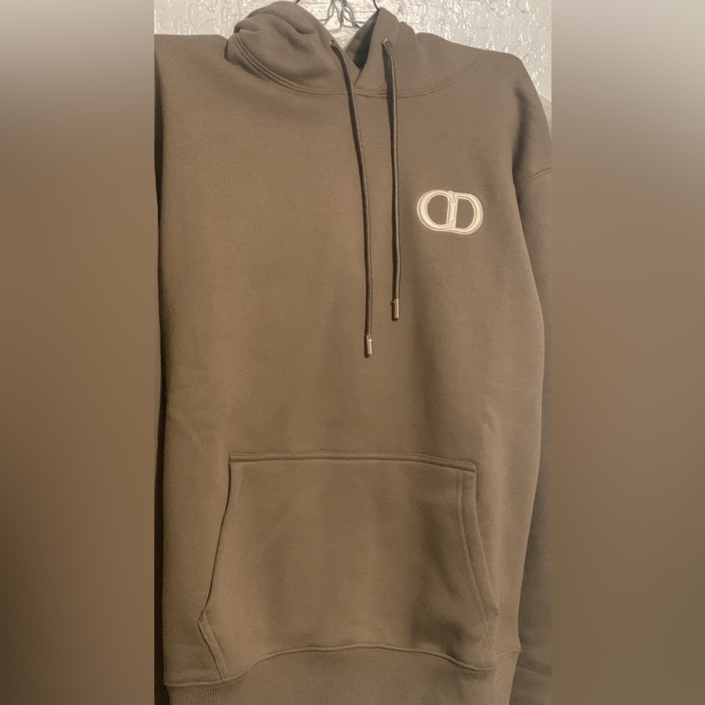 Dior Hoodie CD Icon Hoodie Light Brown